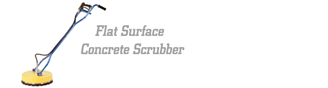 Flat Surface Concrete Scrubber